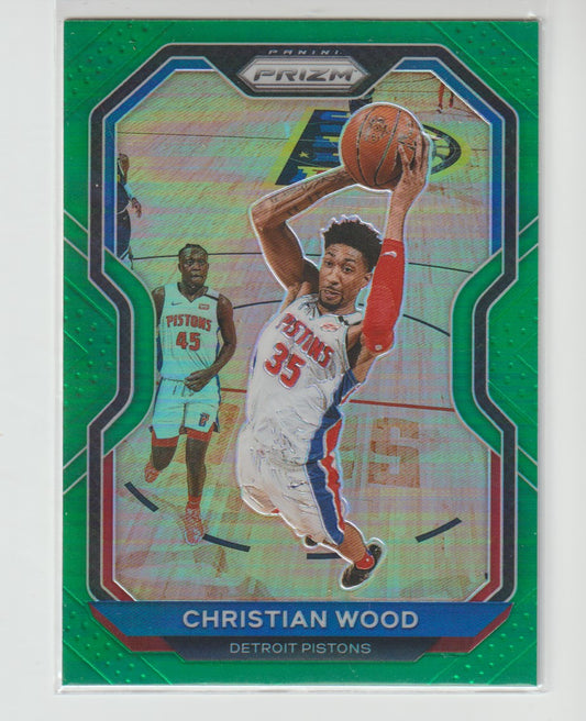 217 Christian Wood - Detroit Pistons Green Prizm