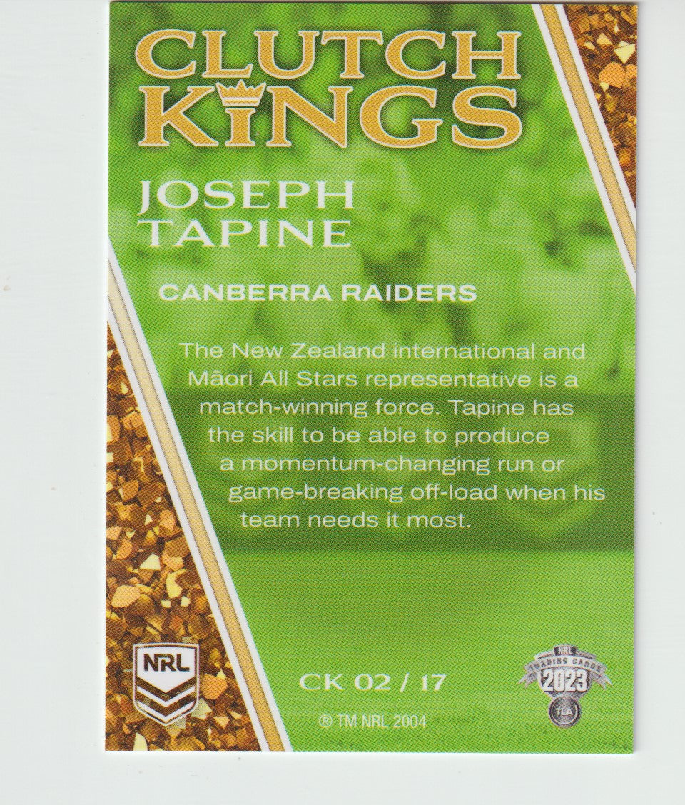 CK 02 / 17 RAIDERS JOSEPH TAPINE