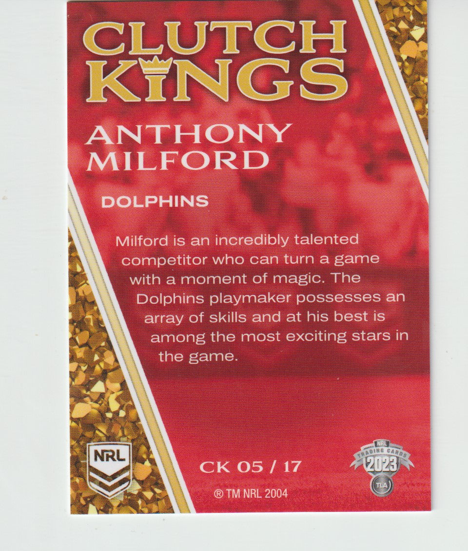 CK 05 / 17 DOLPHINS ANTHONY MILFORD