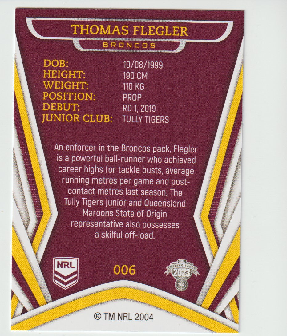 006 THOMAS FLEGLER