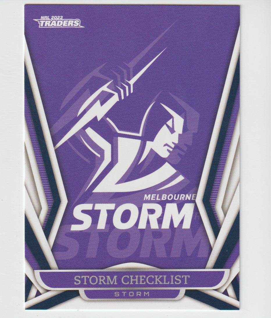 061 STORM CHECKLIST