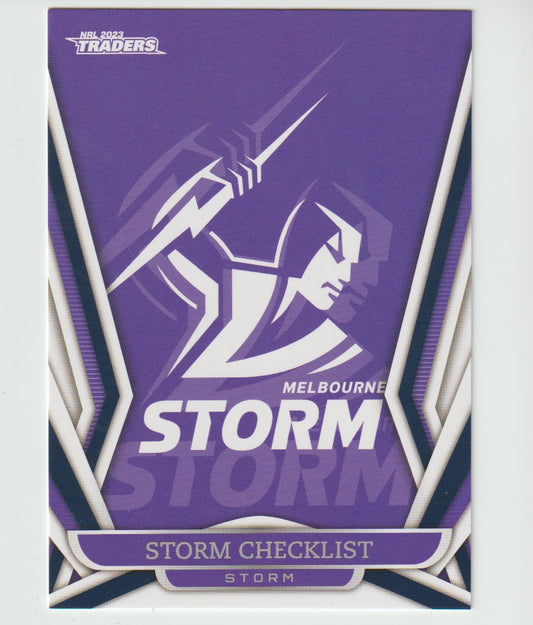 061 STORM CHECKLIST