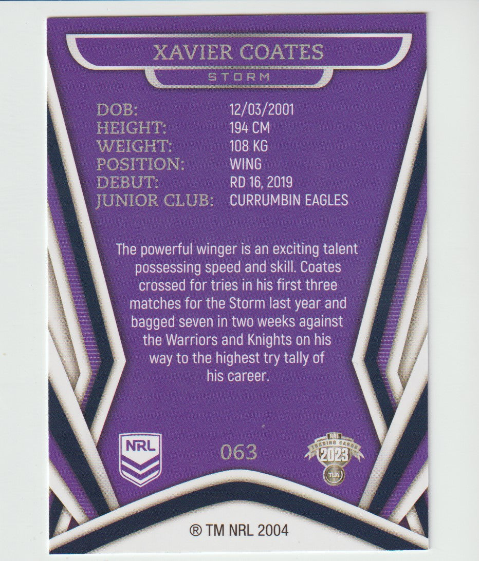 063 XAVIER COATES