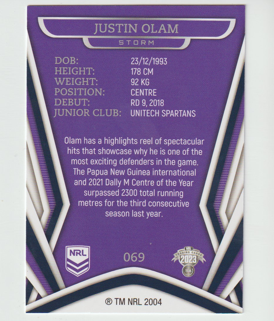 069 JUSTIN OLAM