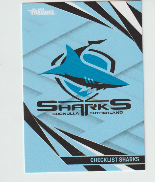 028  SHARKS CHECKLIST