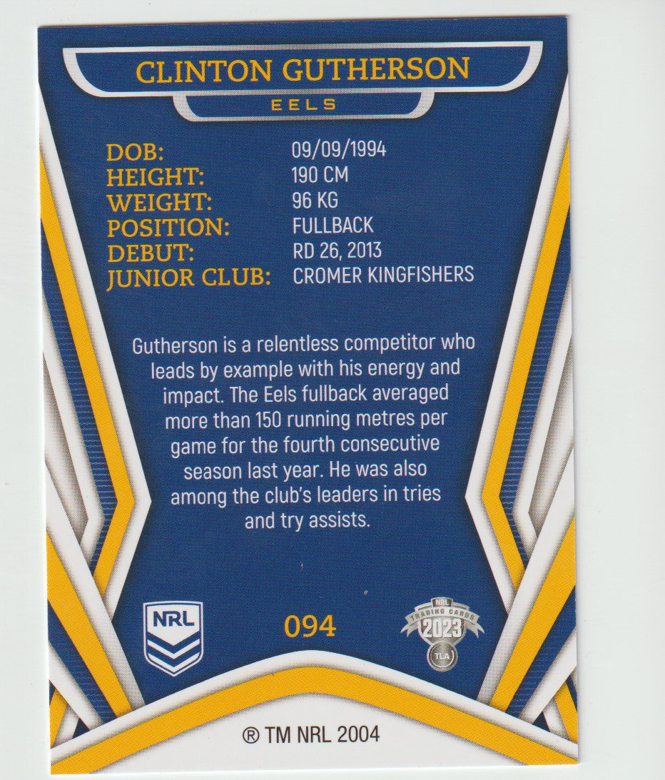 094 CLINTON GUTHERSON