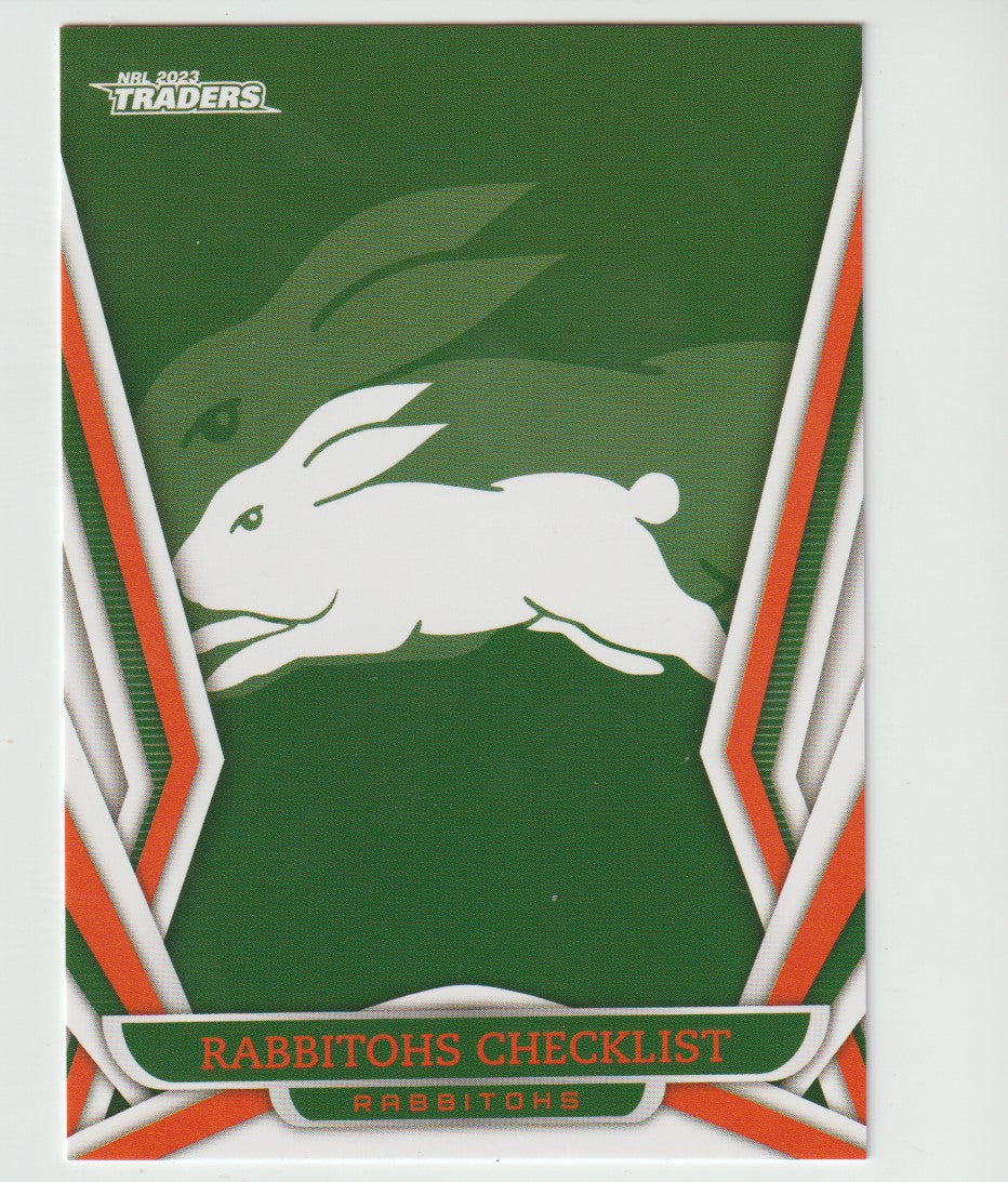 111 RABBITOHS CHECKLIST