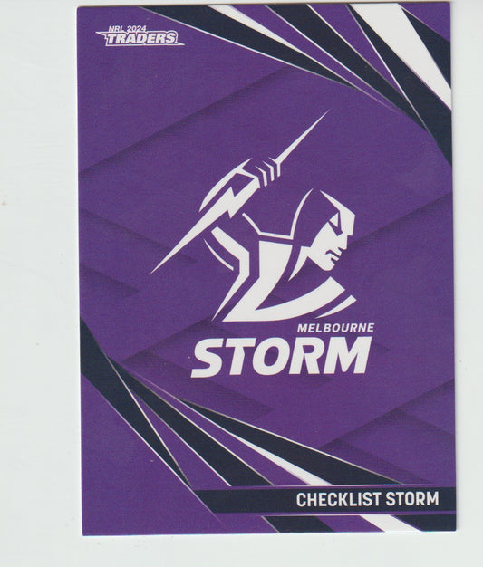 064  STORM CHECKLIST