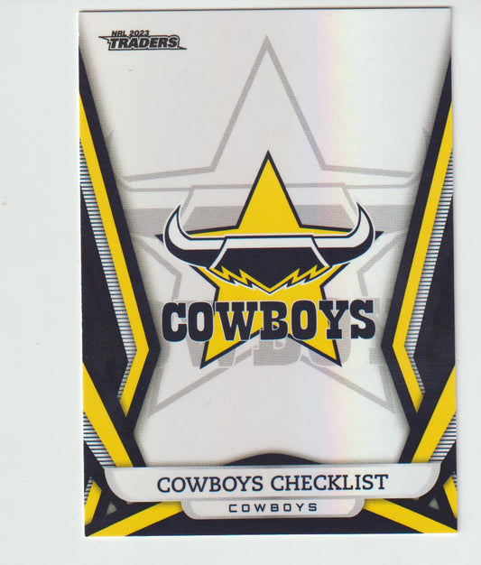 PS 081 COWBOYS CHECKLIST