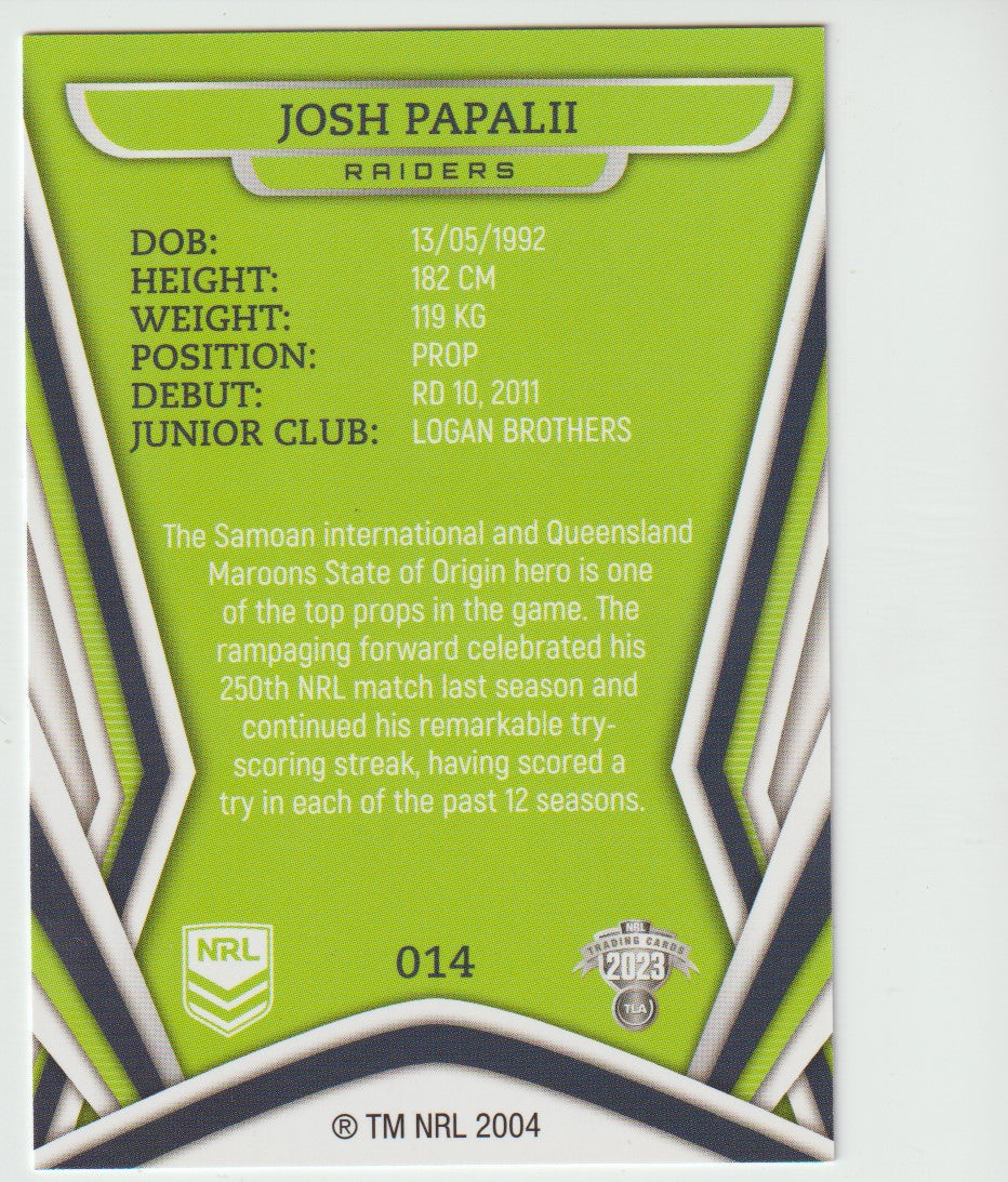 014 JOSH PAPALI’I