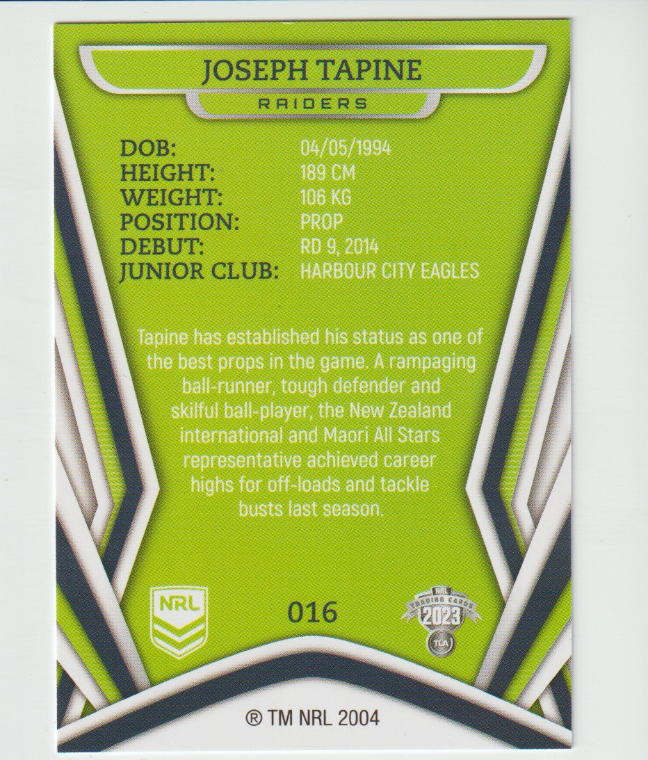 016 JOSEPH TAPINE