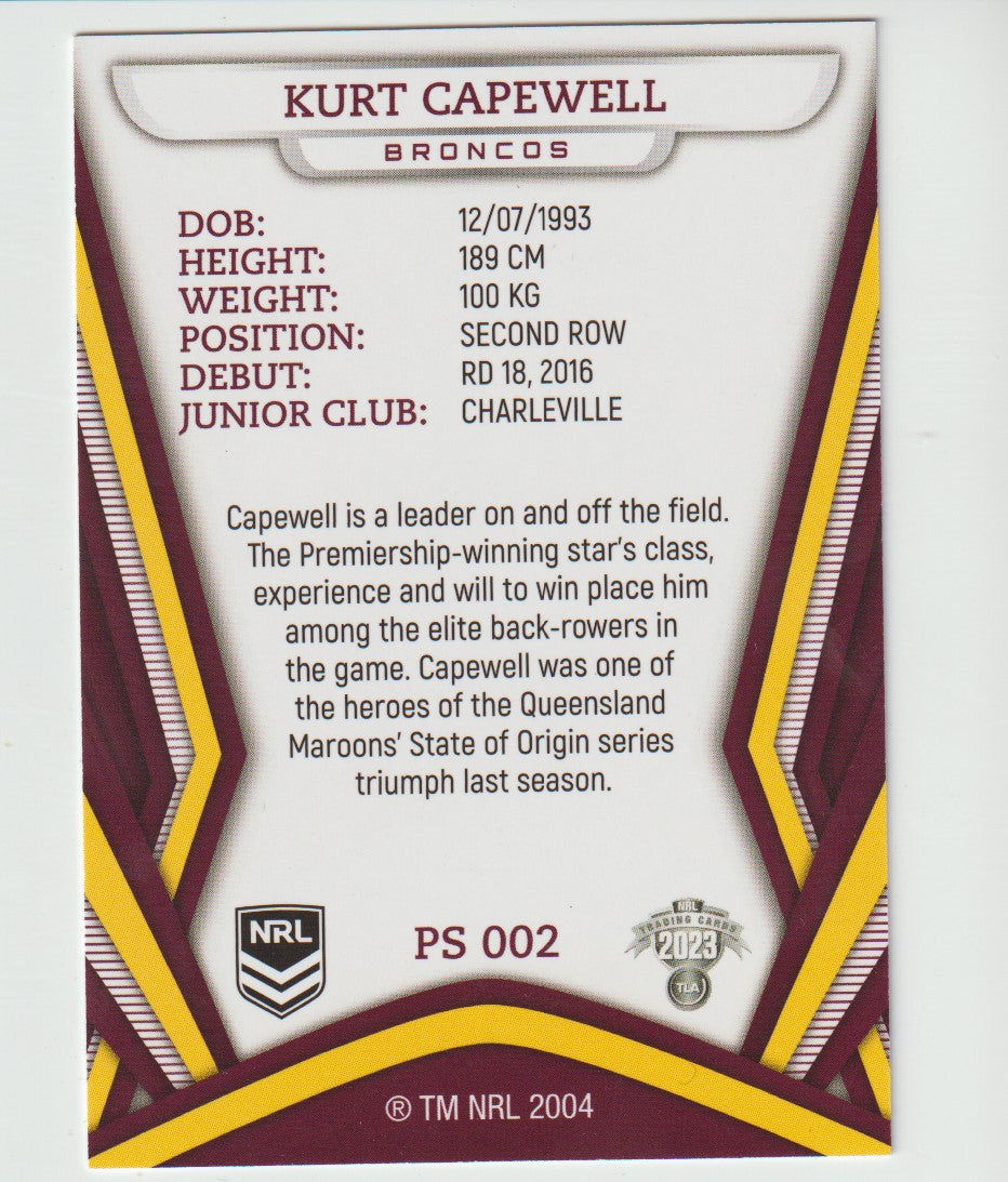 PS 002 KURT CAPEWELL