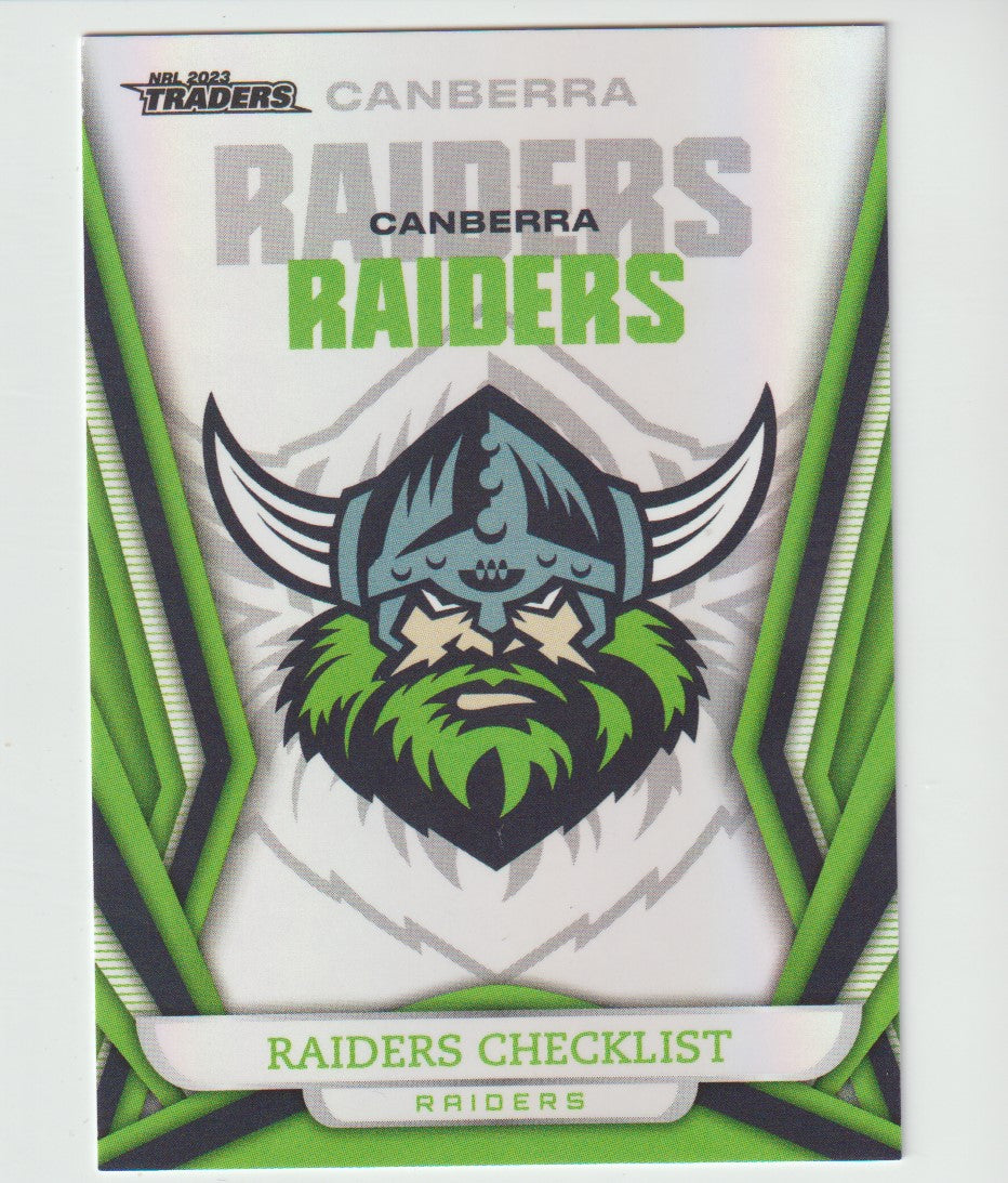 PS 011 RAIDERS CHECKLIST