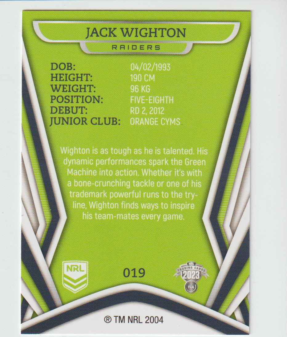 019 JACK WIGHTON