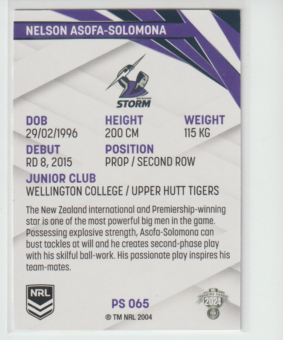 PS 065 NELSON ASOFA-SOLOMONA