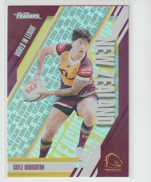 WL 03 / 54  BRONCOS GAYLE BROUGHTON