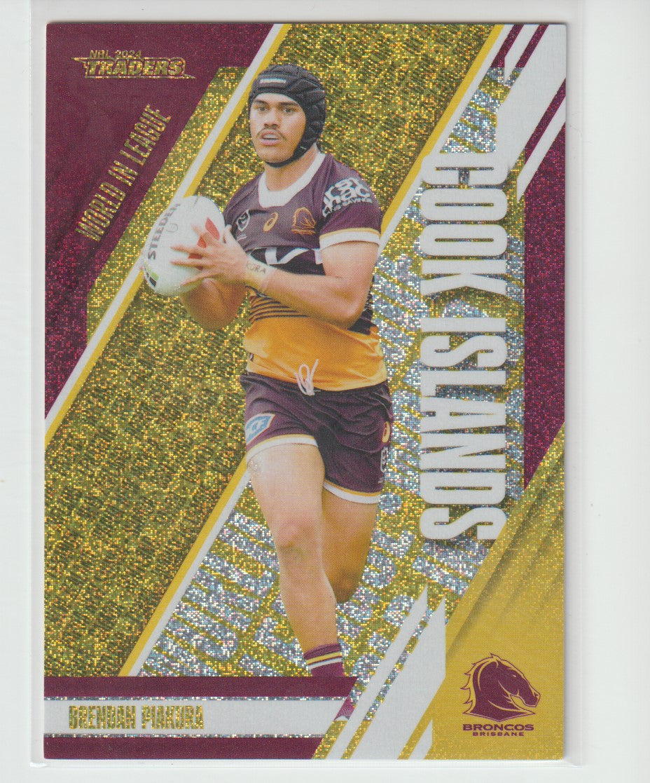 WLG 01 / 54 BRONCOS BRENDAN PIAKURA 36/100