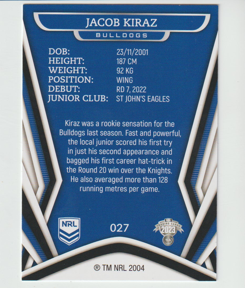 027 JACOB KIRAZ