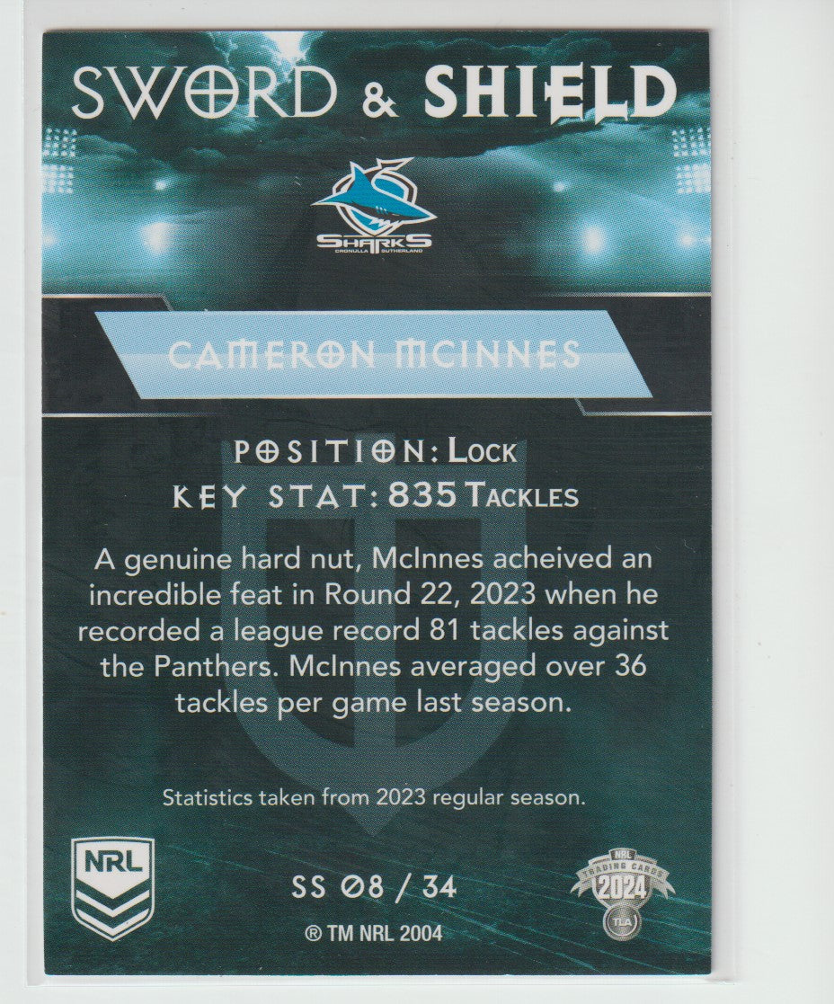 SS 08 / 34 SHARKS CAMERON MCINNES