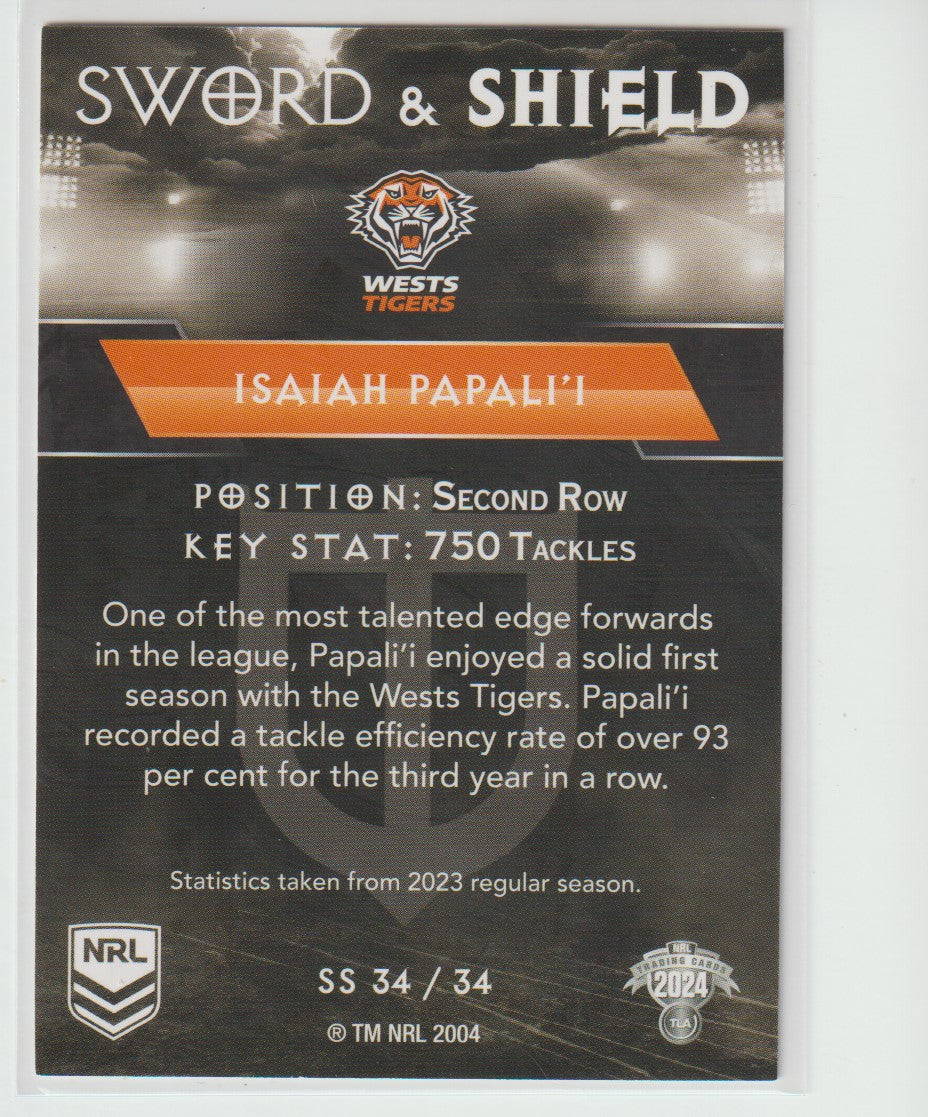 SS 34 / 34 WESTS TIGERS ISAIAH PAPALI’I