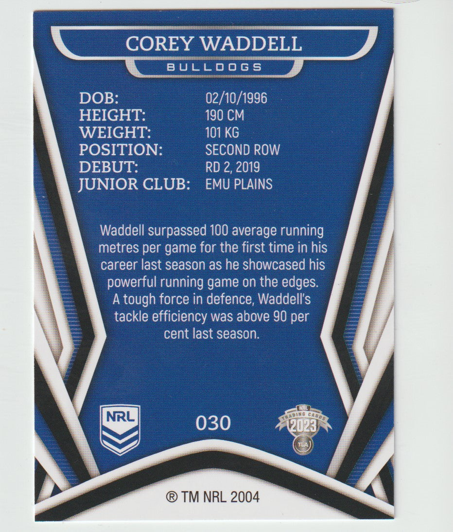 030 COREY WADDELL