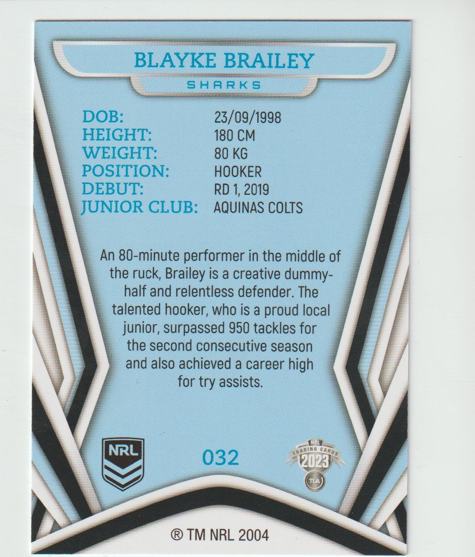 032 BLAYKE BRAILEY