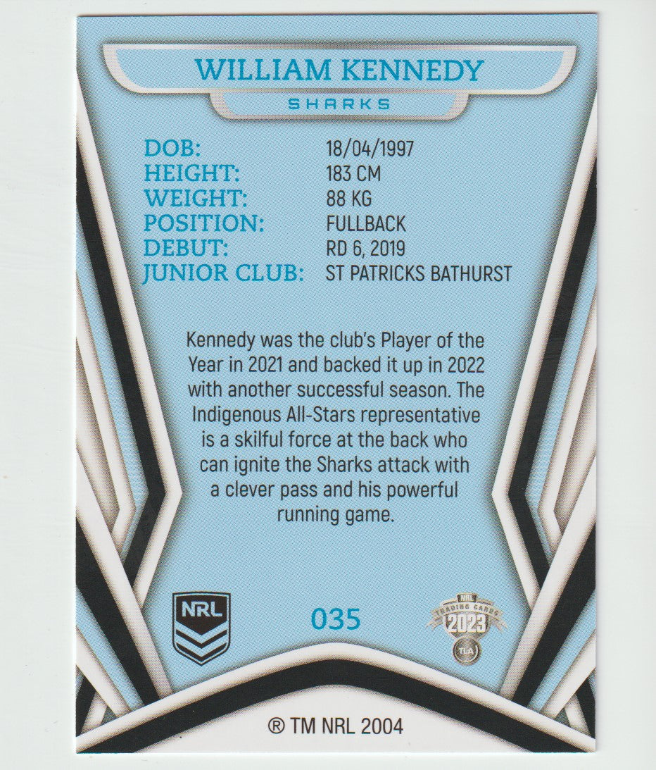 035 WILLIAM KENNEDY