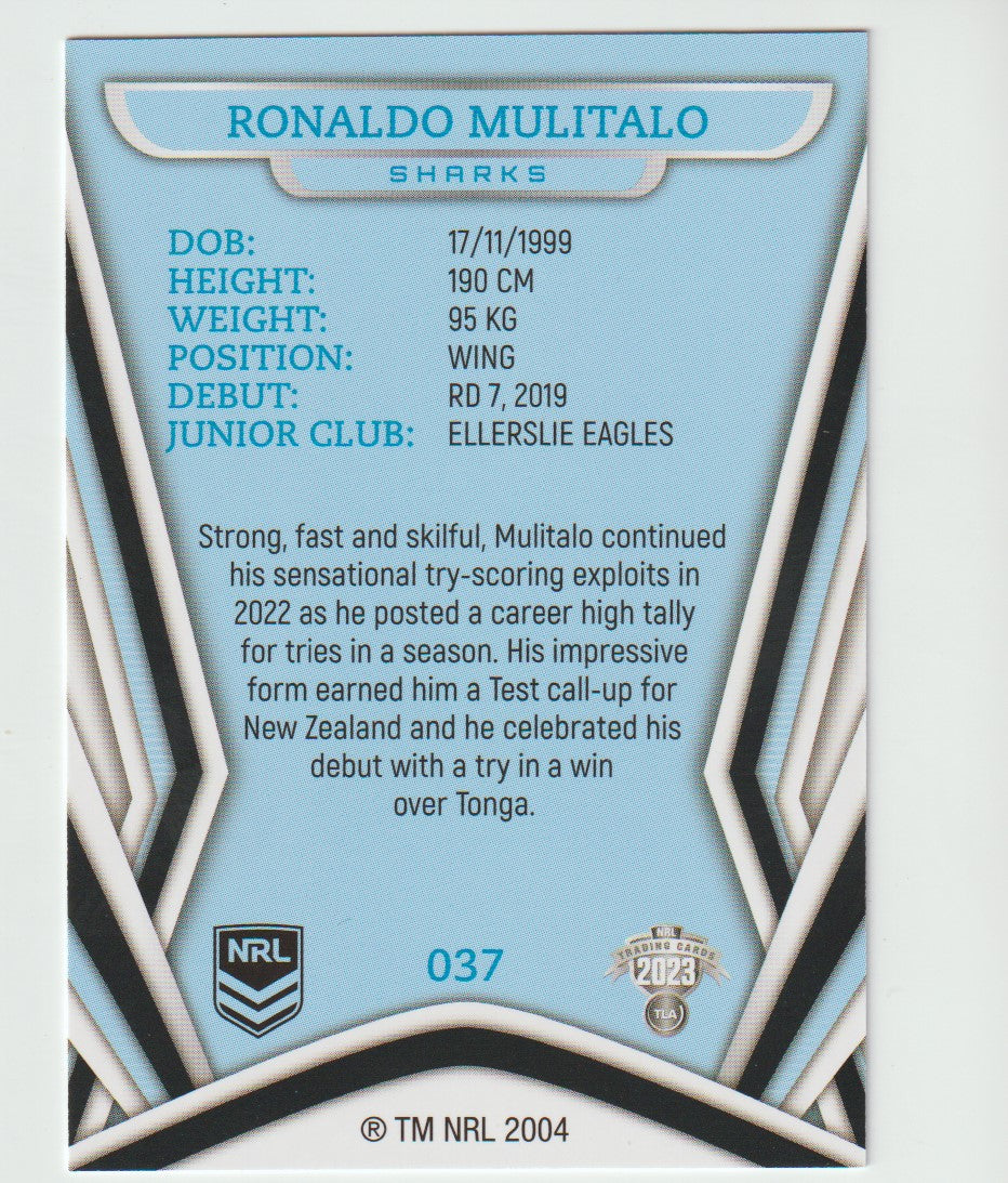 037 RONALDO MULITALO