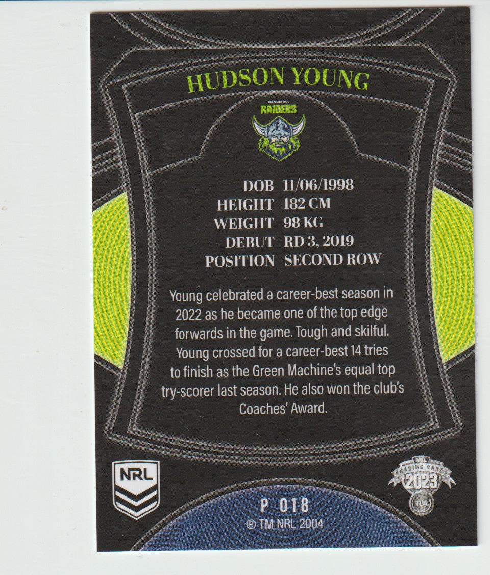 P018 HUDSON YOUNG - Canberra Raiders